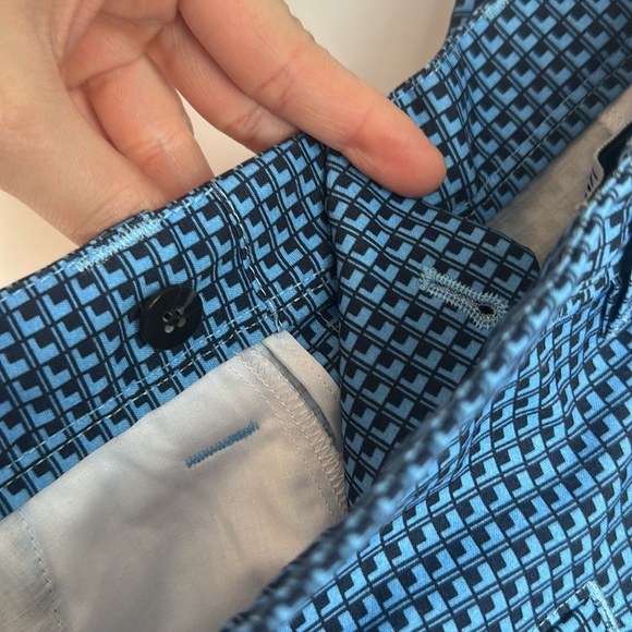 Adidas Blue Gingham Men’s 30 x 32 Golf Pants - Picture 9 of 11